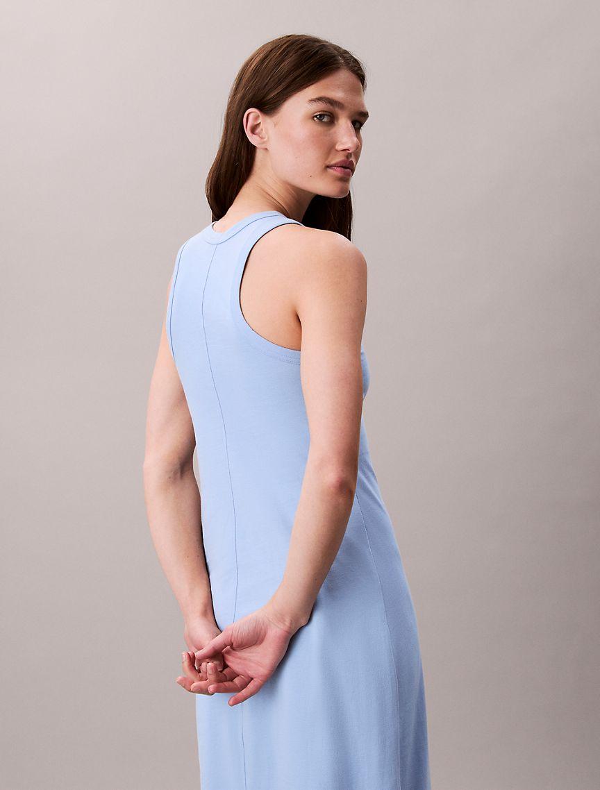 Calvin Klein Logo Midi Tank Dress Product Image
