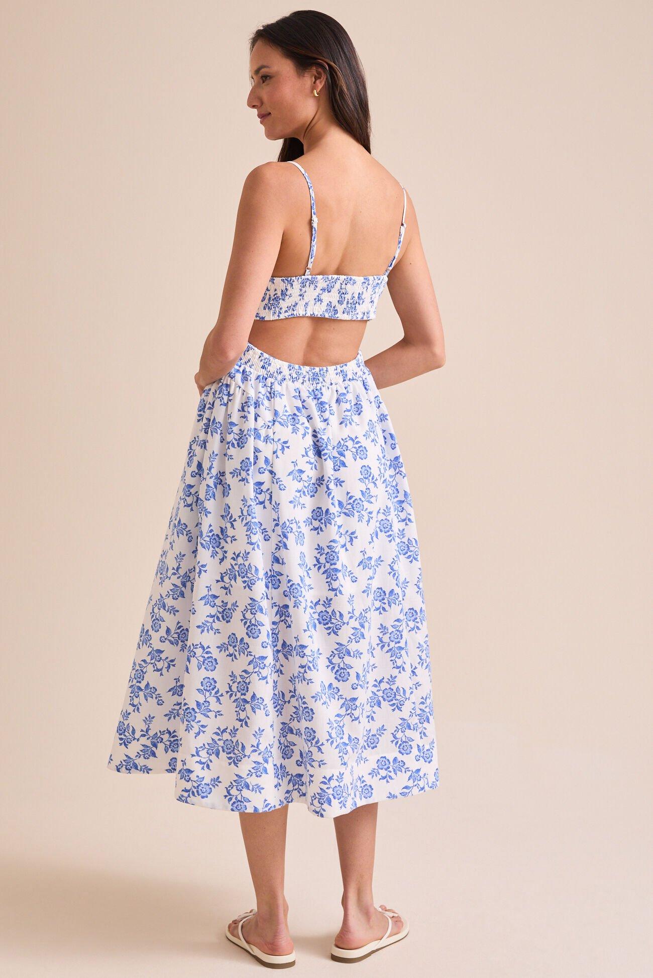 Bayley Floral Midi Dress Product Image