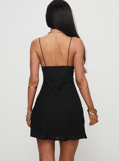 Artea Mini Dress Black Product Image