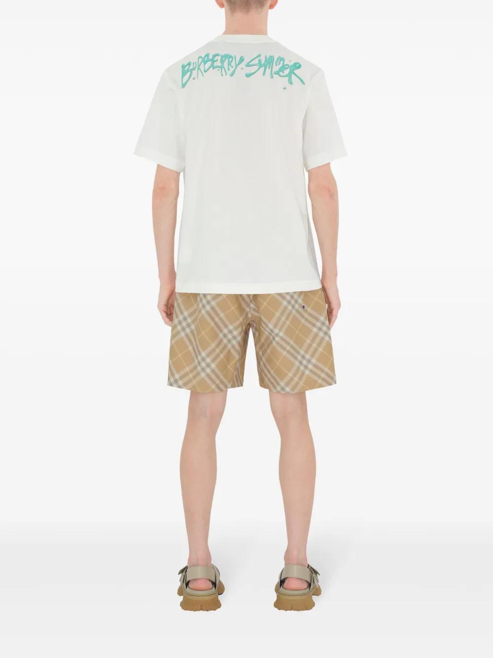 Frog crew-neck cotton T-shirt  Product Image