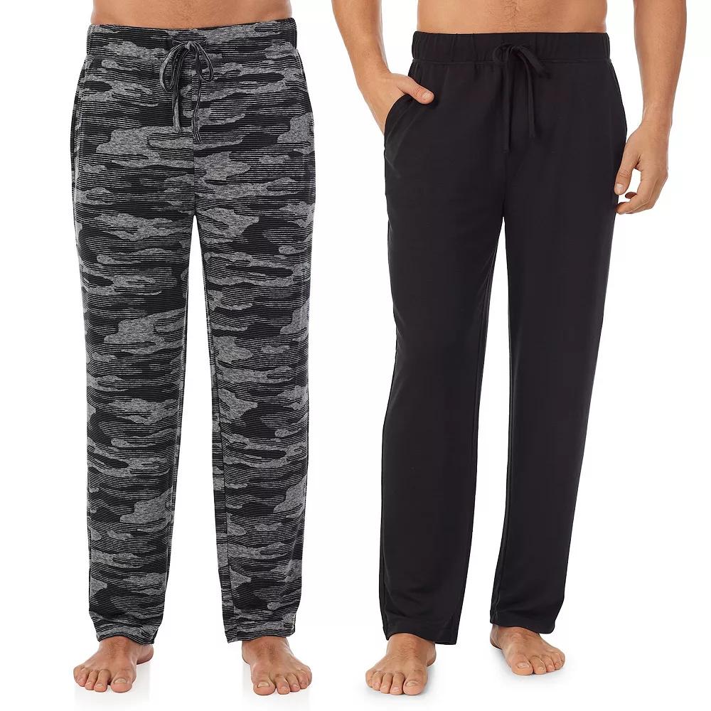 Men's Cuddl Duds® 2-Pack French Terry Pajama Pants,  Product Image