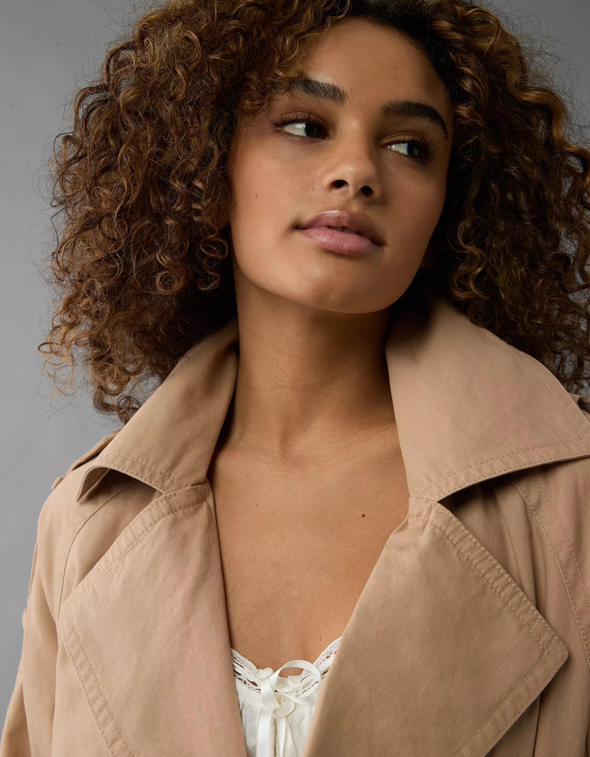 AE Twill Trench Coat Product Image