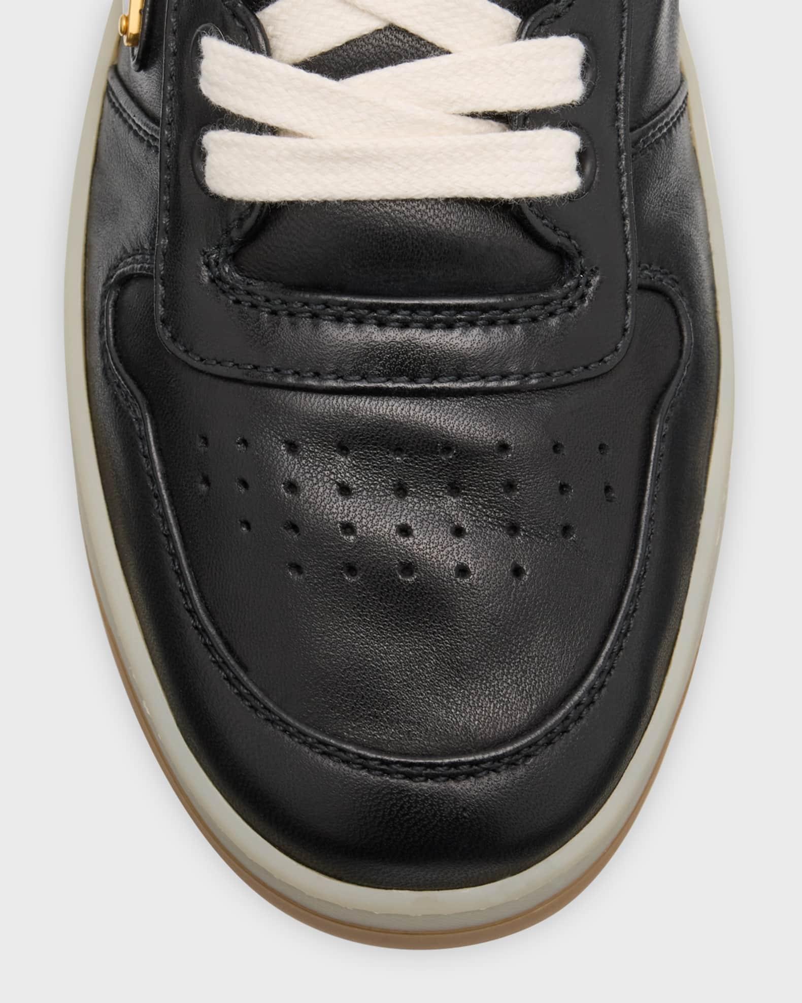 Leather Low-Top Sneakers Product Image