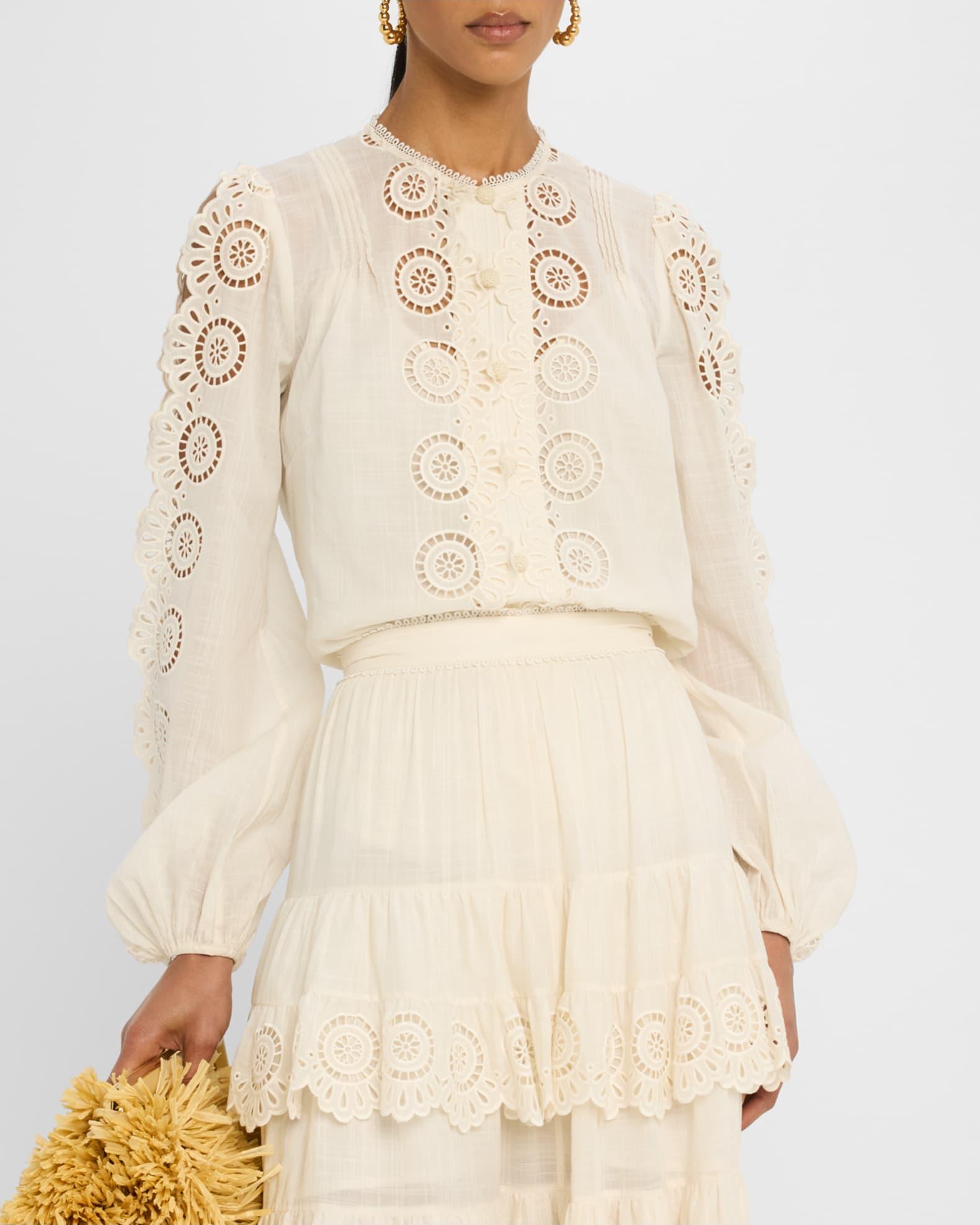 Lucky Embroidered Blouse Product Image