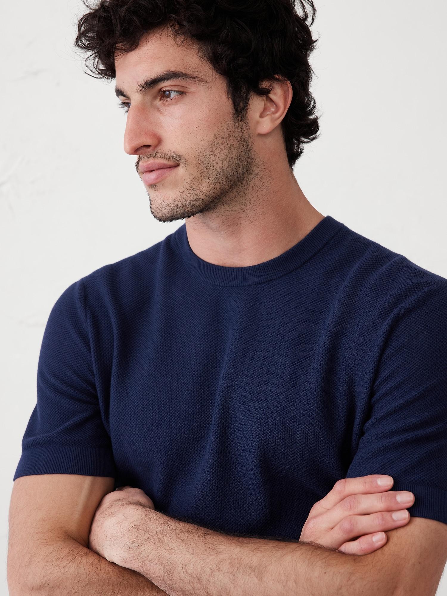 Textured Sweater T-Shirt Product Image