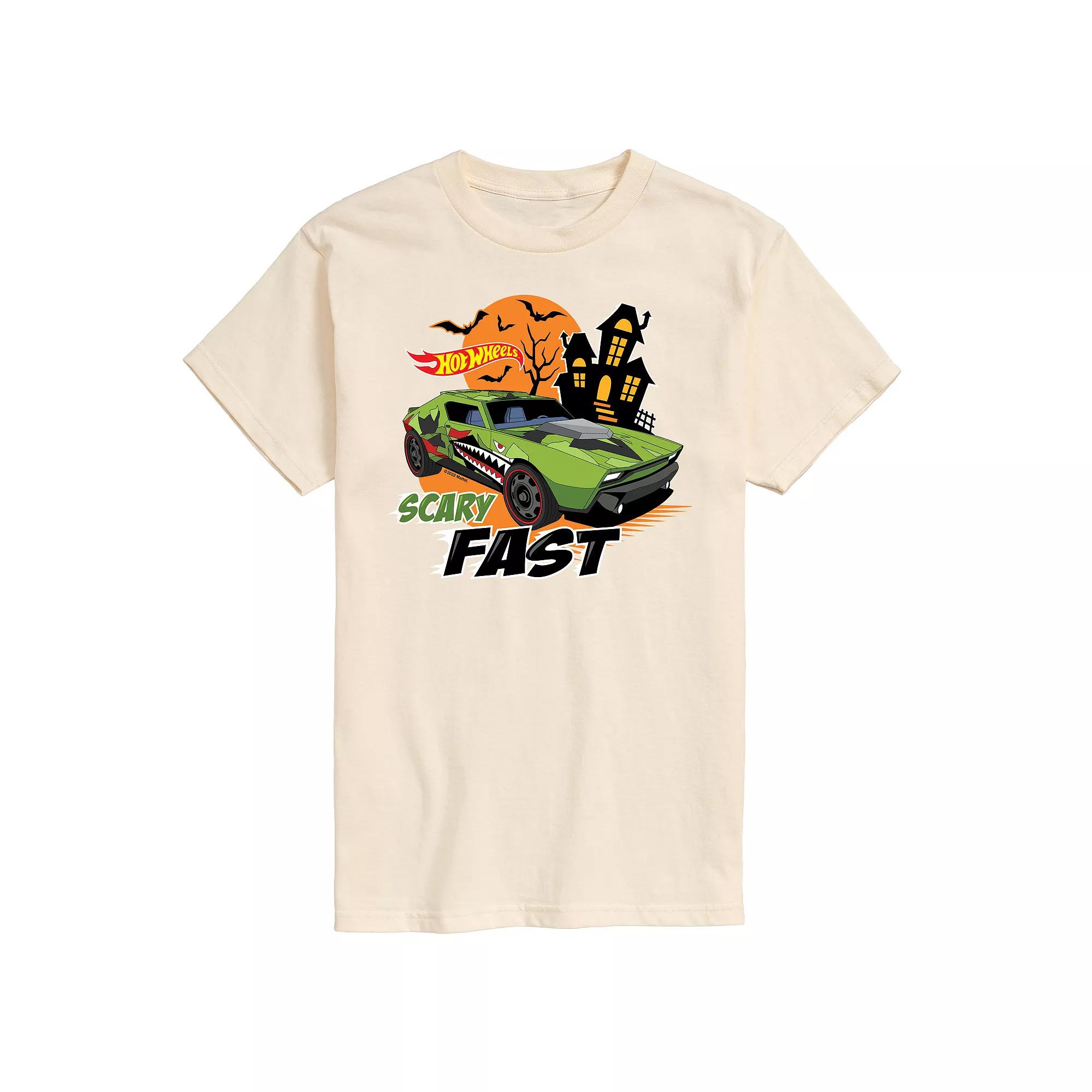 Men's Hot Wheels Scary Fast Graphic Tee,  Product Image
