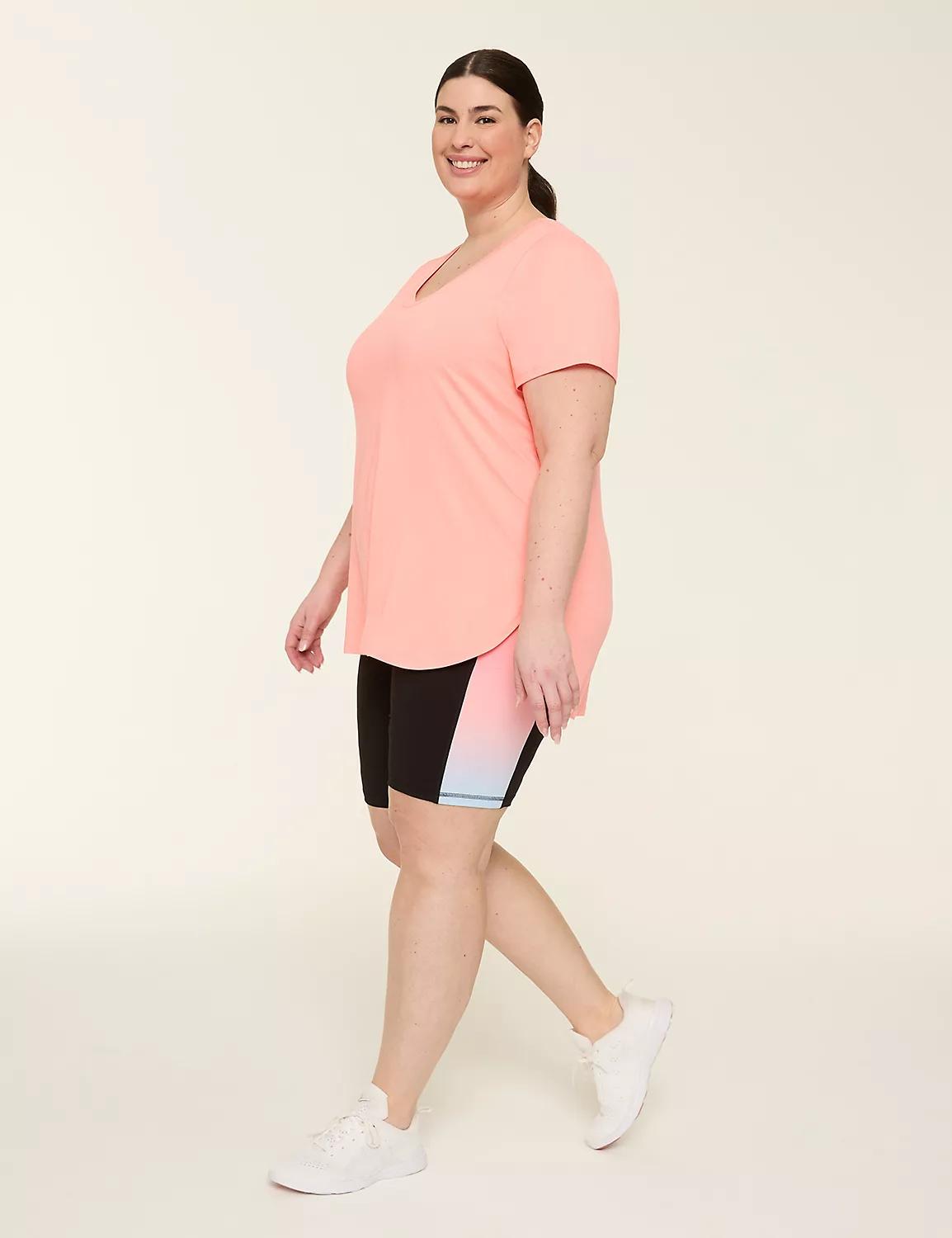 LIVI Soft Macrame Back-Detail Tee Product Image