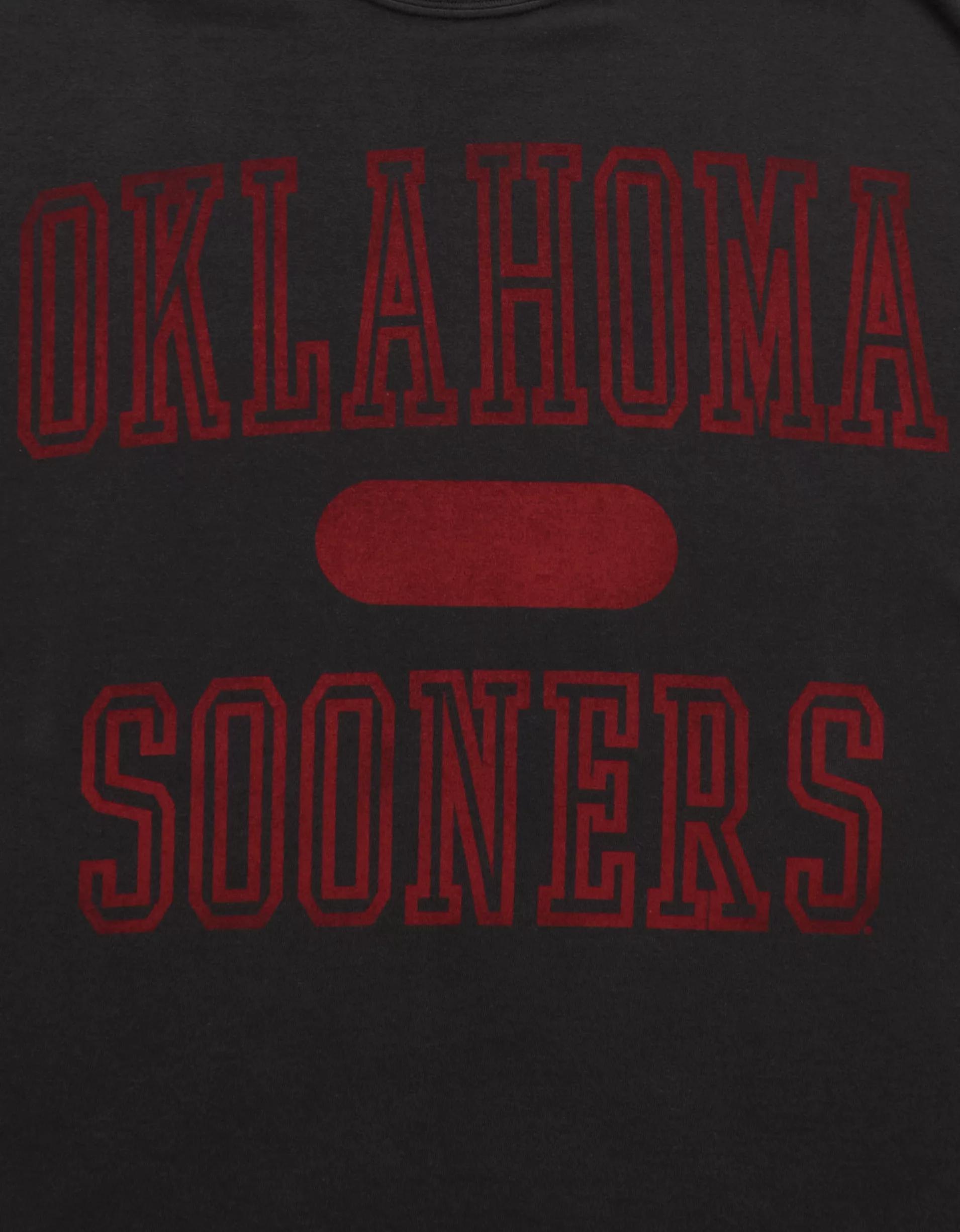 AE Boxy Oklahoma Sooners Graphic T-Shirt Product Image