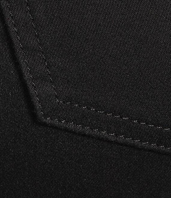 NYDJ Side Slit Hem Rivet Bike Stretch Denim Bermuda Shorts Product Image