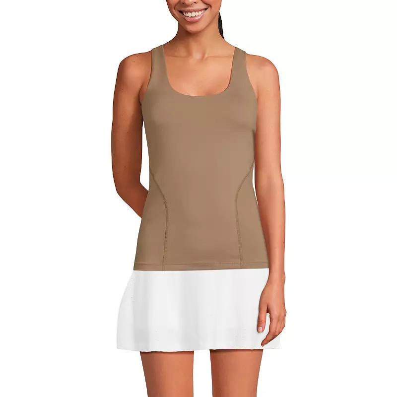 Women's Lands' End High Impact Scoop Neck Active Tank Top,  Product Image