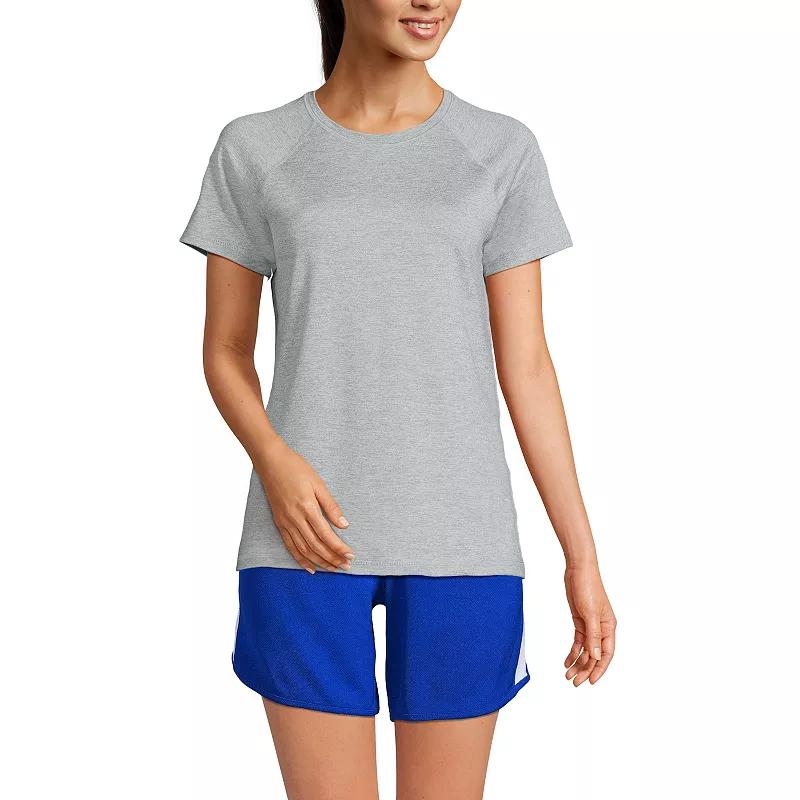 Women's Lands' End School Uniform Short Sleeve Active Tee,  Product Image