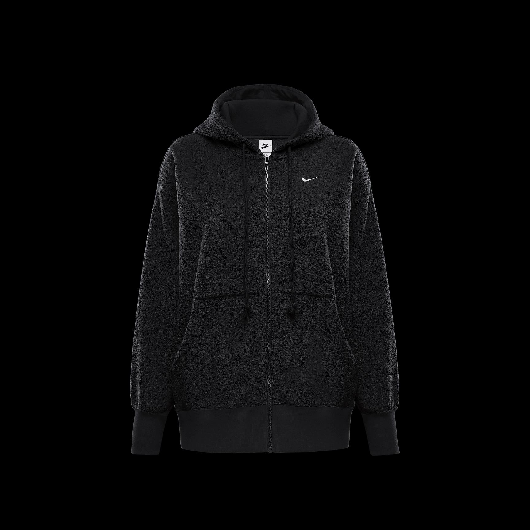 Nike Sportswear Phoenix Plush Women's Oversized Cozy Fleece Full-Zip Hoodie Product Image