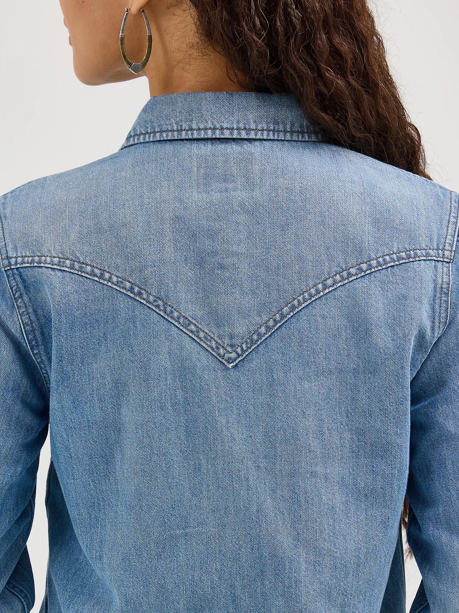 Women's Tie-Front Western Shirt | Women's TOPS | Wrangler® Product Image