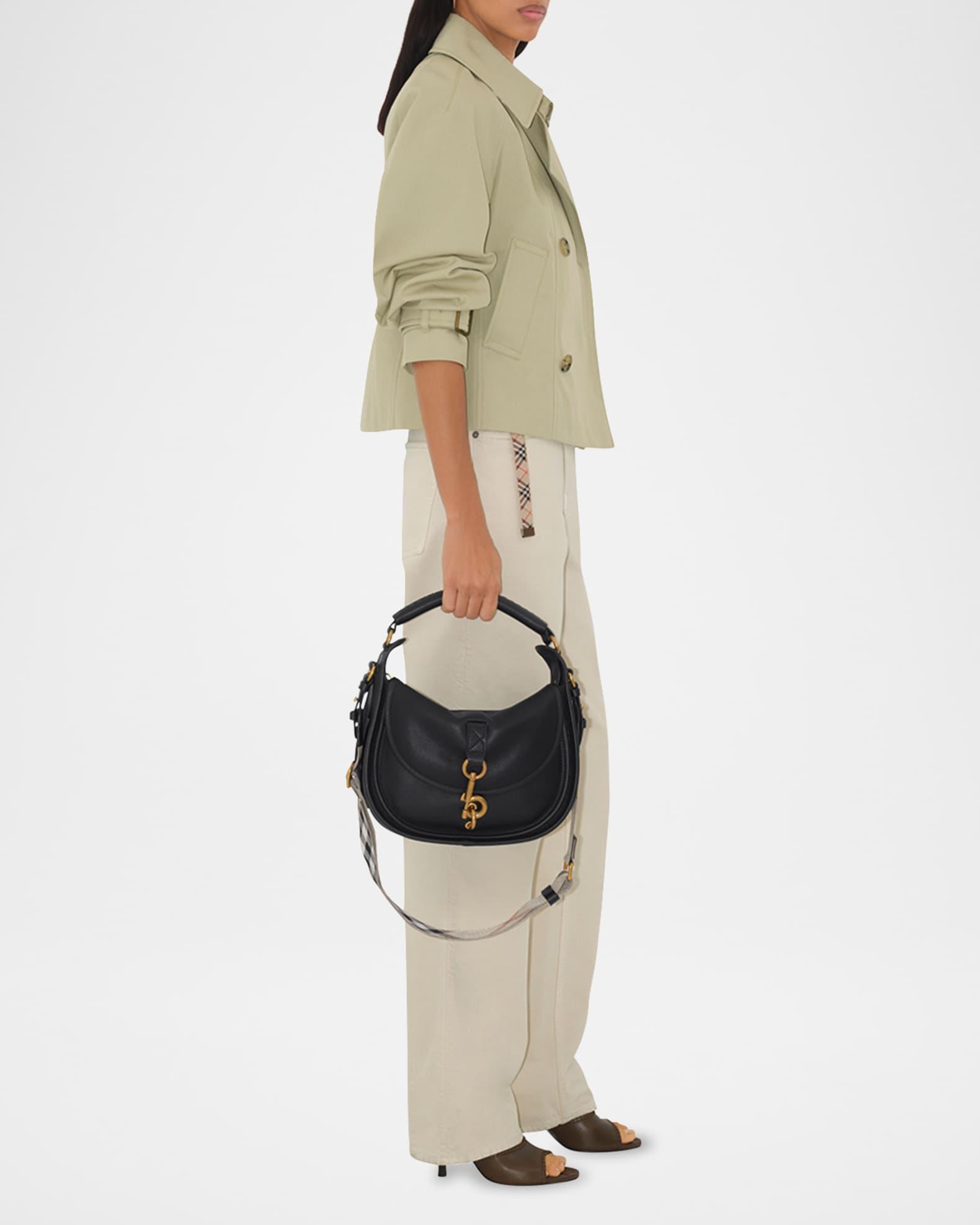 Small Clip Leather Messenger Bag Product Image