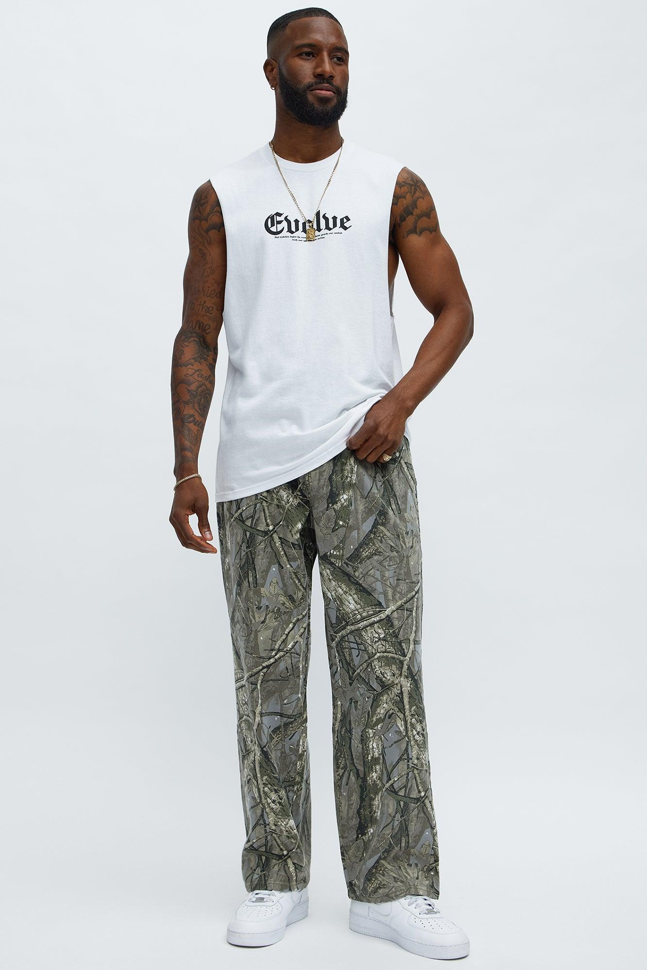 Baggy Hunting In These Streets Pants - Camouflage Male Product Image