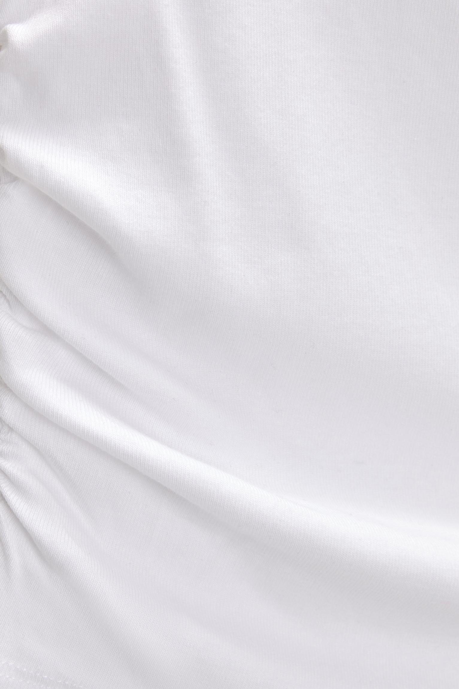 High neck gathered top Product Image