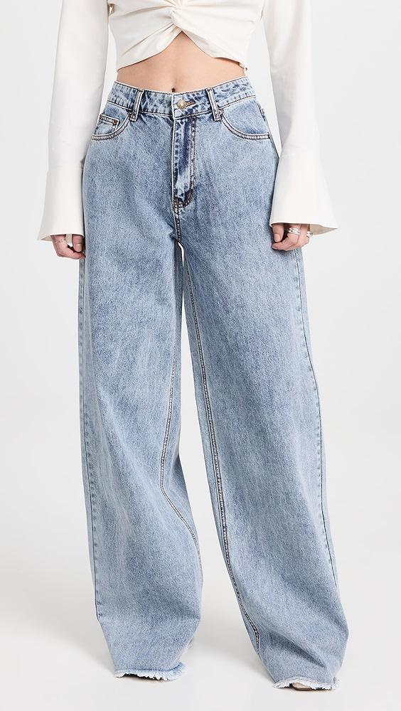 Lioness Eivissa Baggy Jeans | Shopbop Product Image