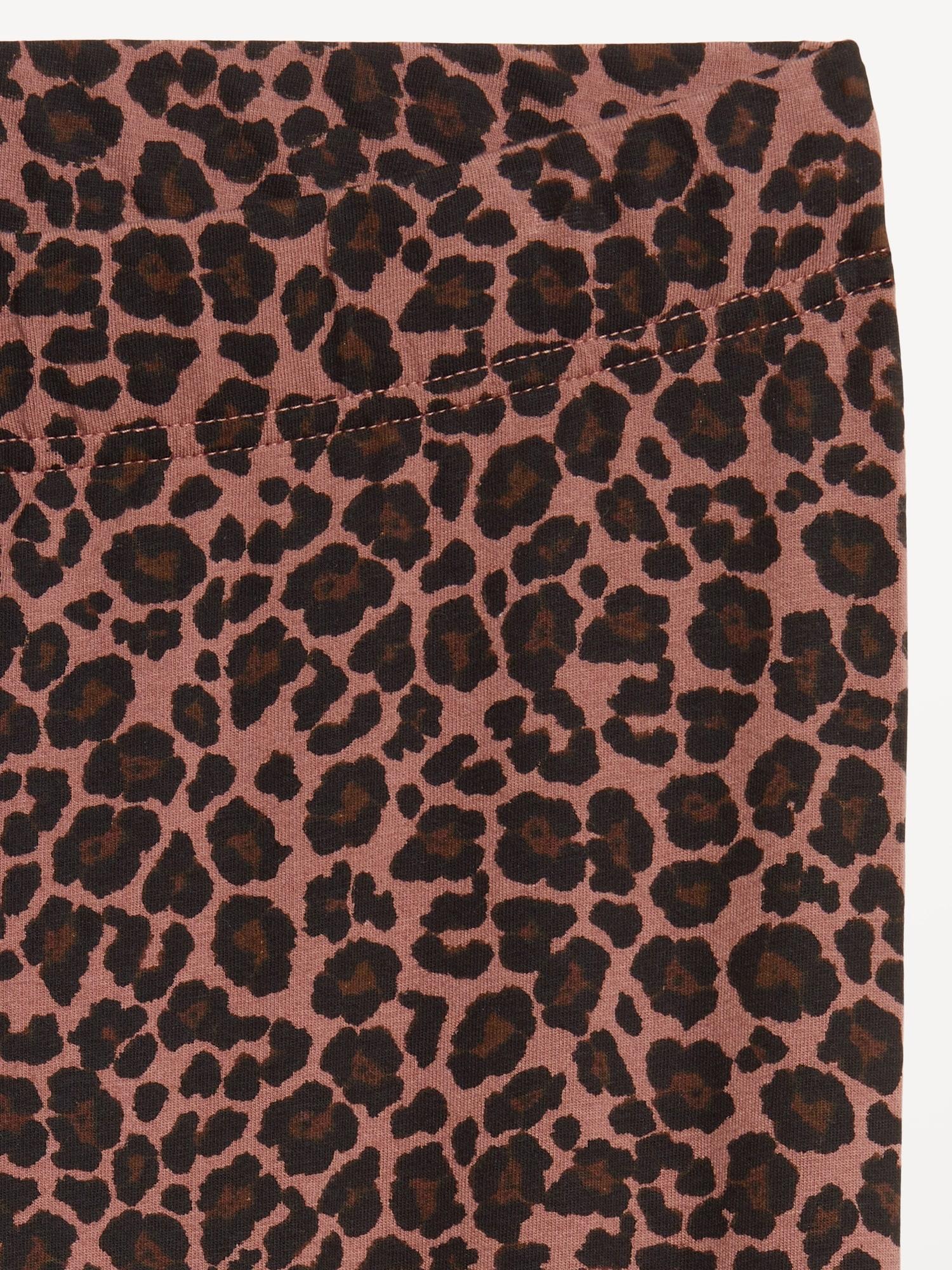 High-Waisted Jersey Fashion Layering Leggings Product Image