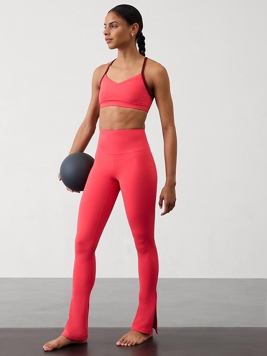 Elation Ultra High Rise Split Slim Flare Pant Product Image