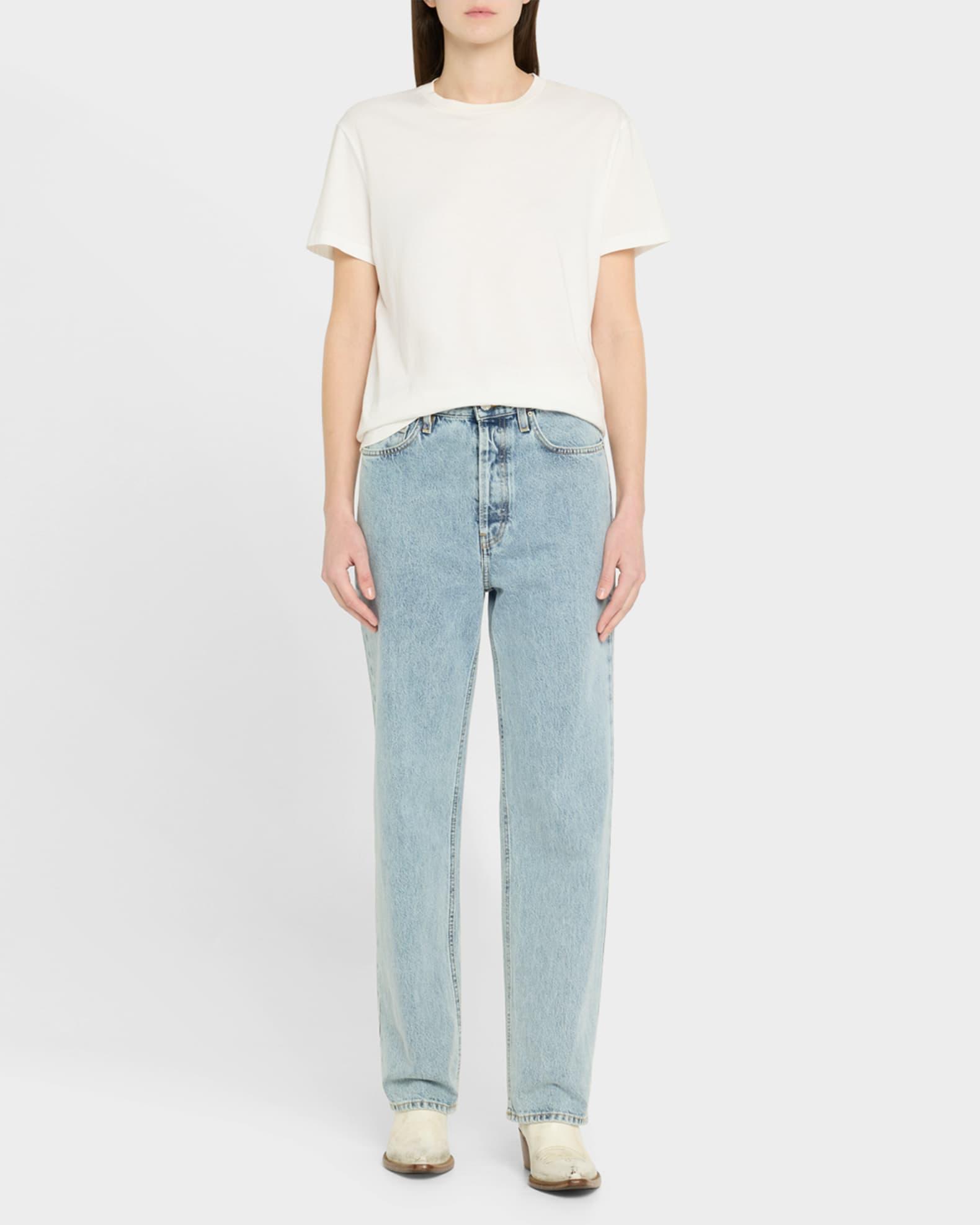 Distressed Calfskin Short Cowboy Boots Product Image