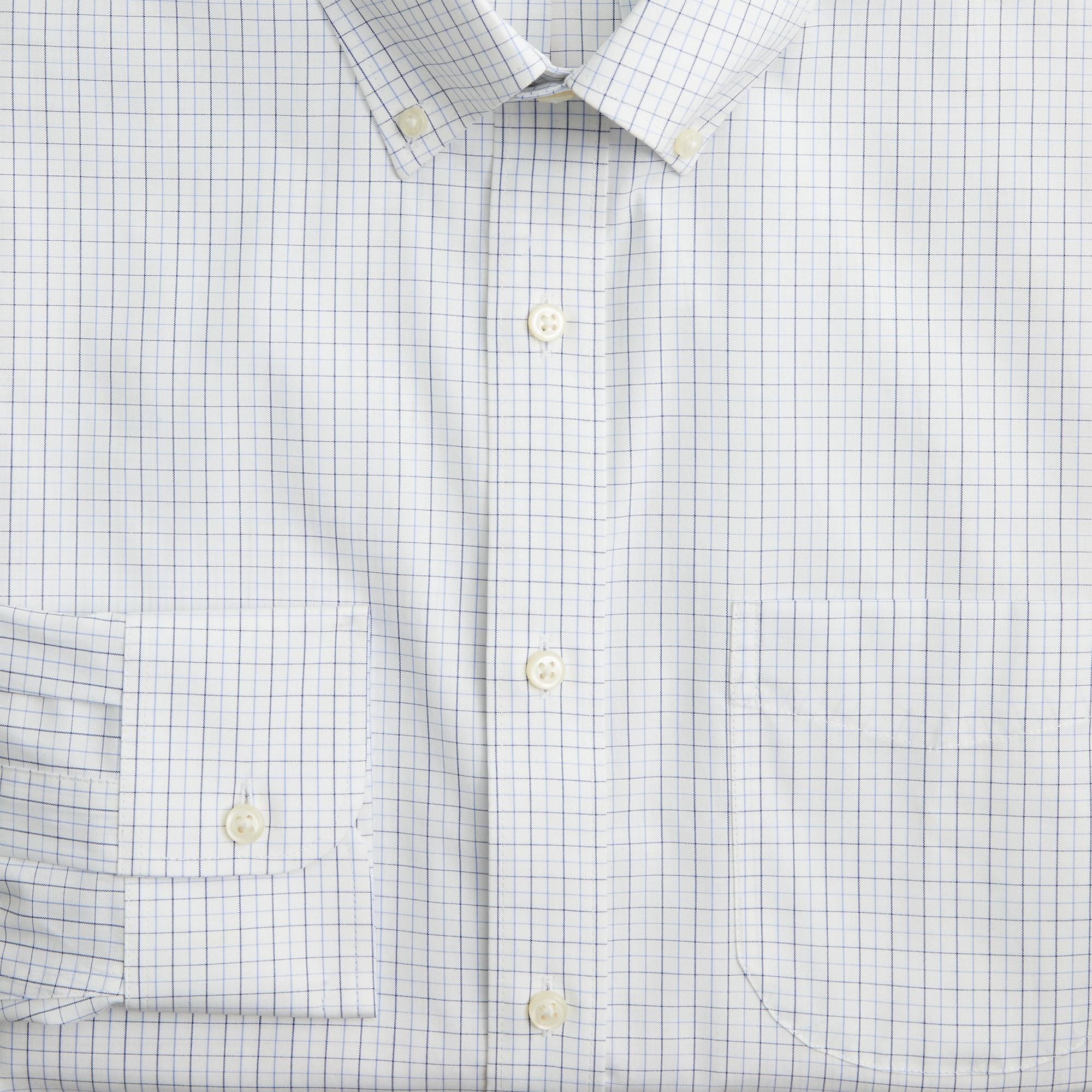 Slim Bowery wrinkle-free dress shirt with button-down collar Product Image