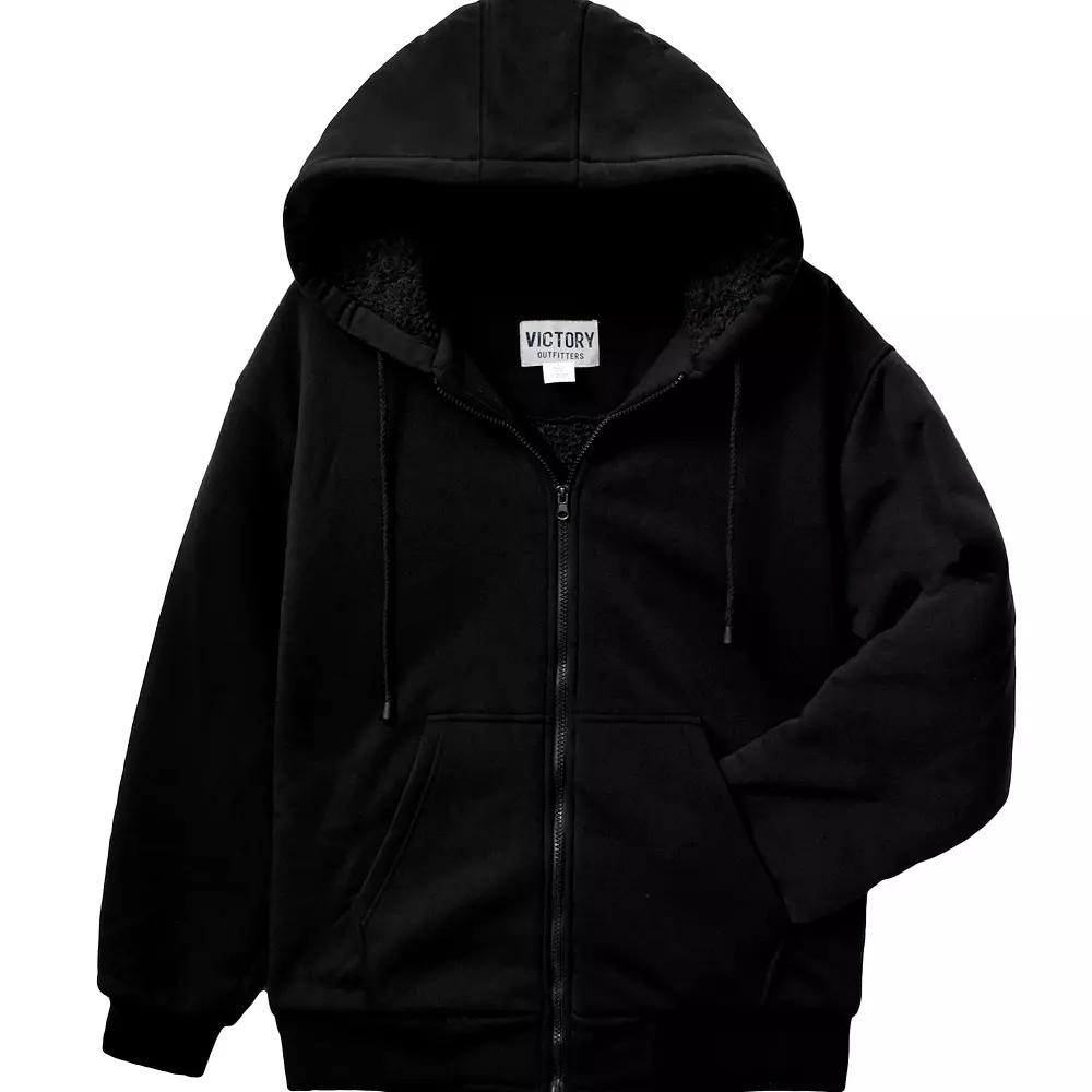 Men's Victory Outfitters Men's Heavy Burly Sherpa Hoodie,  Product Image
