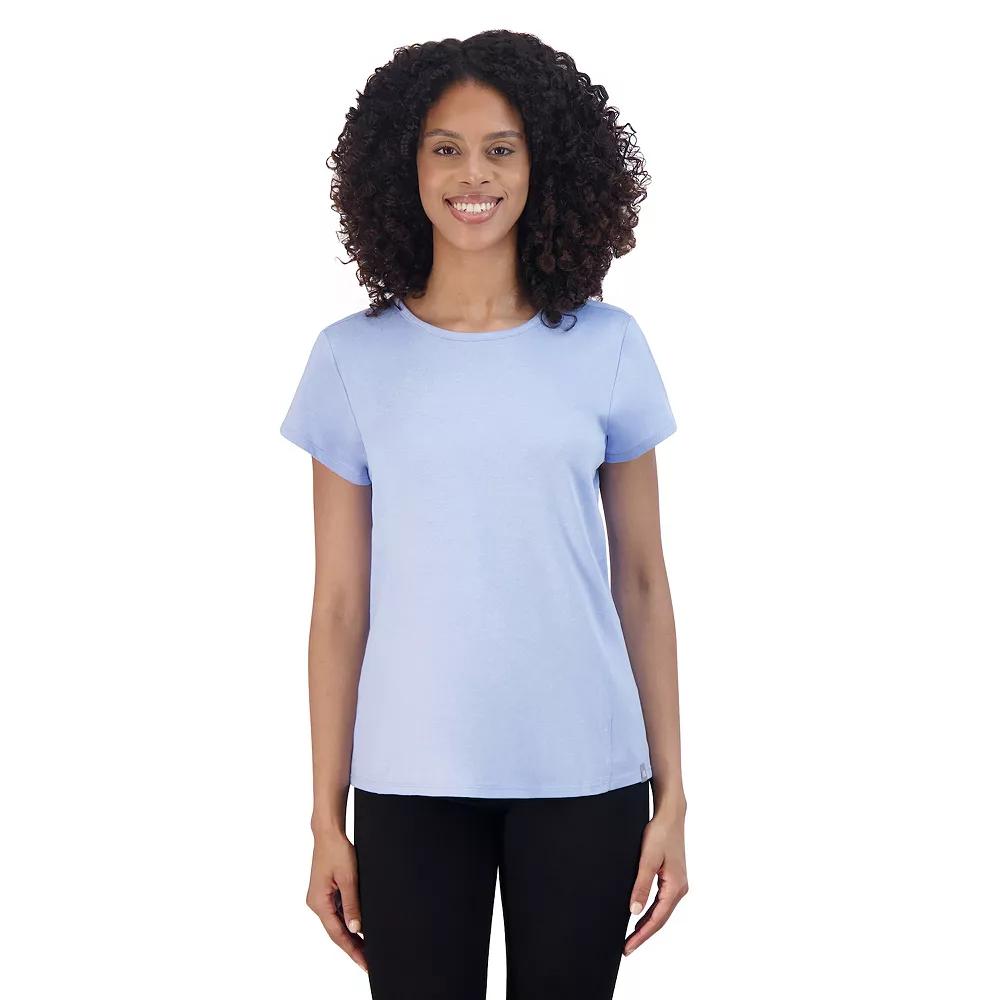Women's ZeroXposur Short Sleeve Crewneck T-Shirt, Size: Large, Blue Product Image
