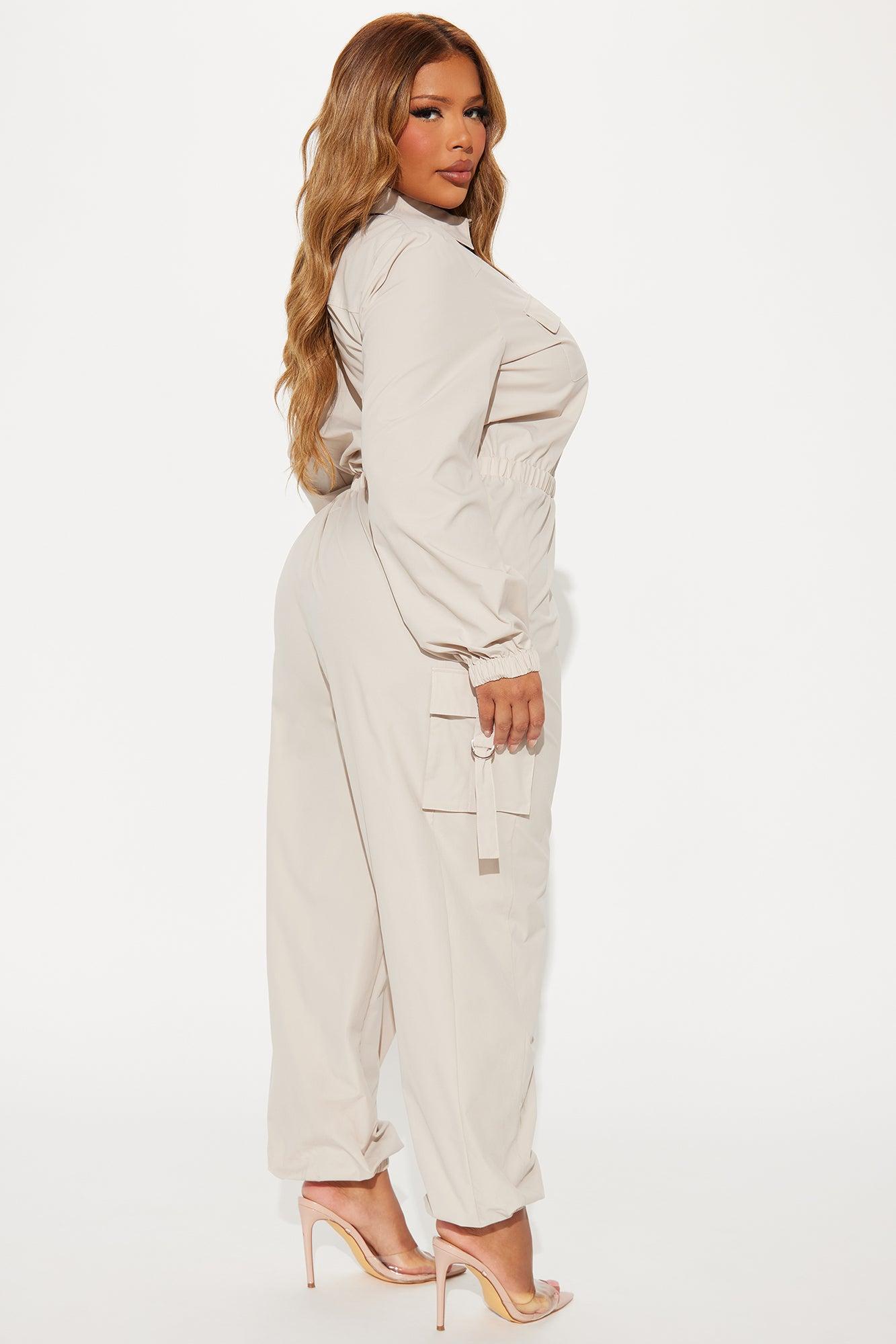 Emerla Jumpsuit - Stone Product Image