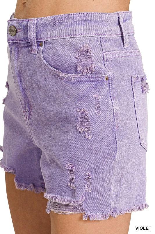 MAKE OR BREAK DENIM SHORTS *FS Product Image