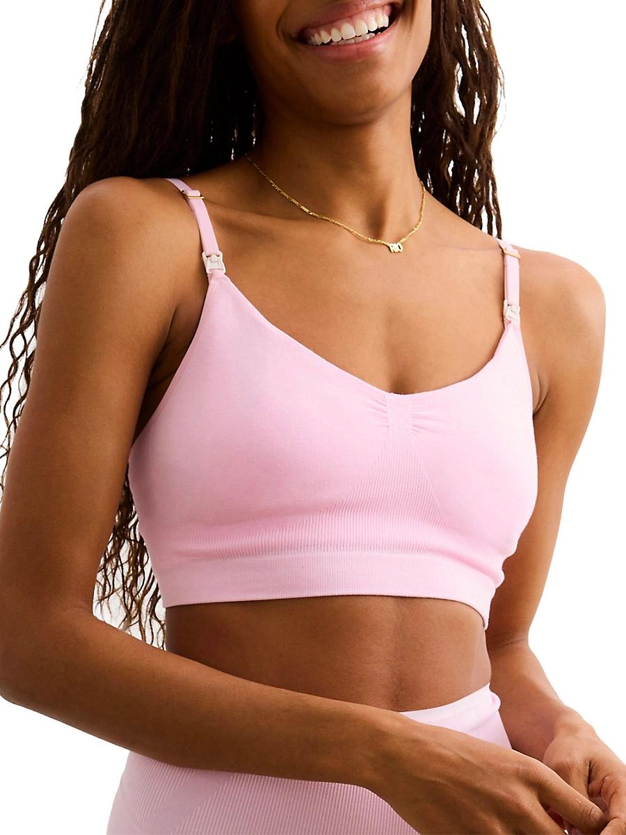Womens The Essential Maternity Wireless Pumping and Nursing Bra Product Image