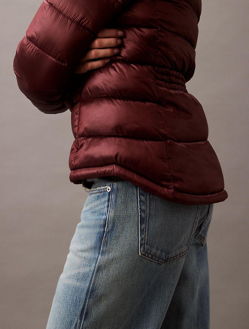 High Shine Lightweight Puffer Jacket Product Image