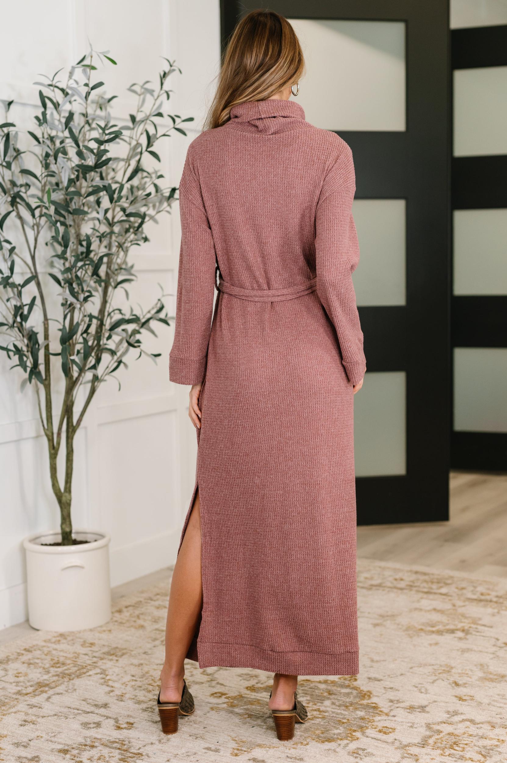 Travel Plush Knit Dress in Soft Teal (Online Exclusive) Female Product Image