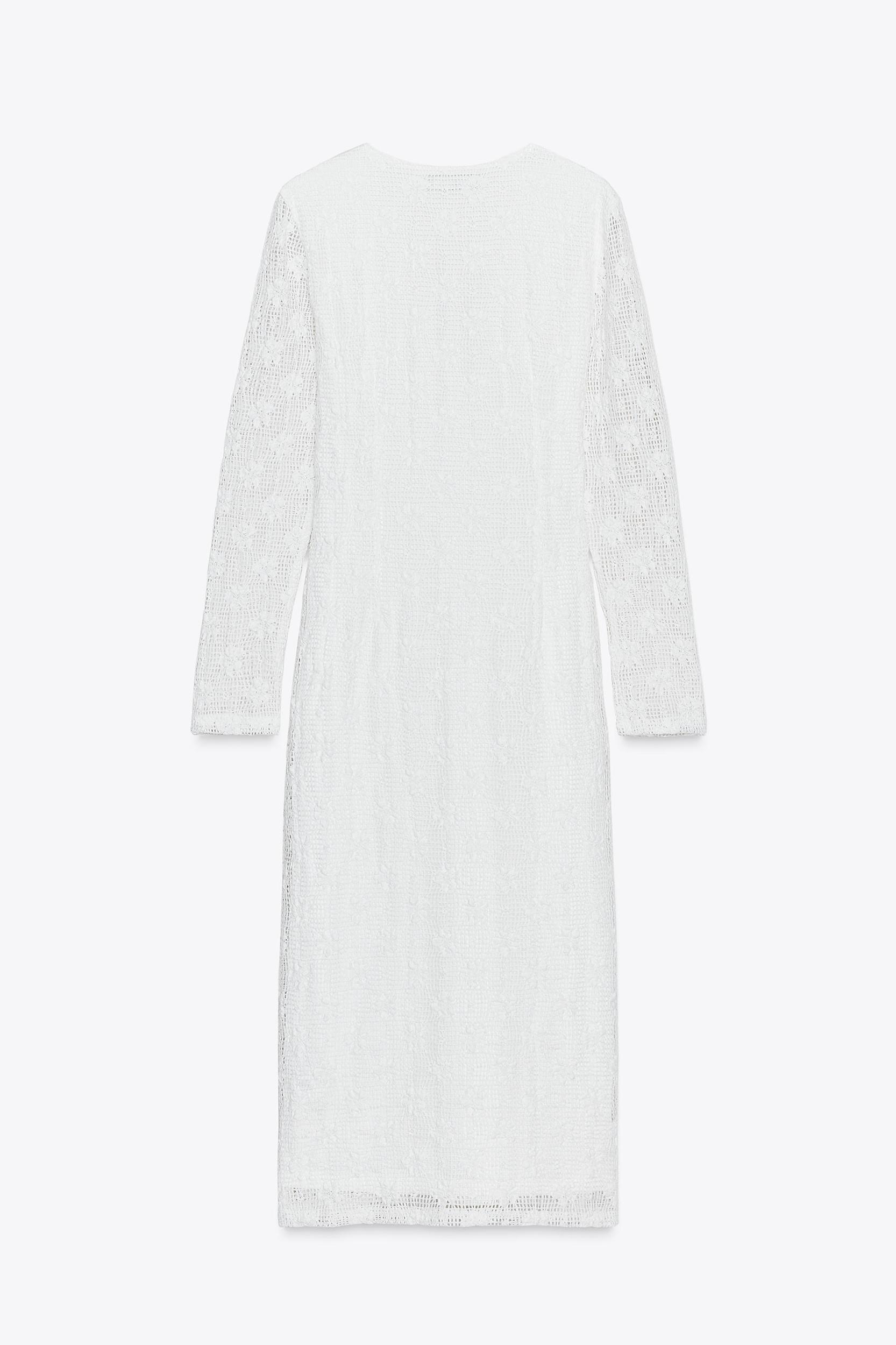 CROCHET MIDI DRESS Product Image