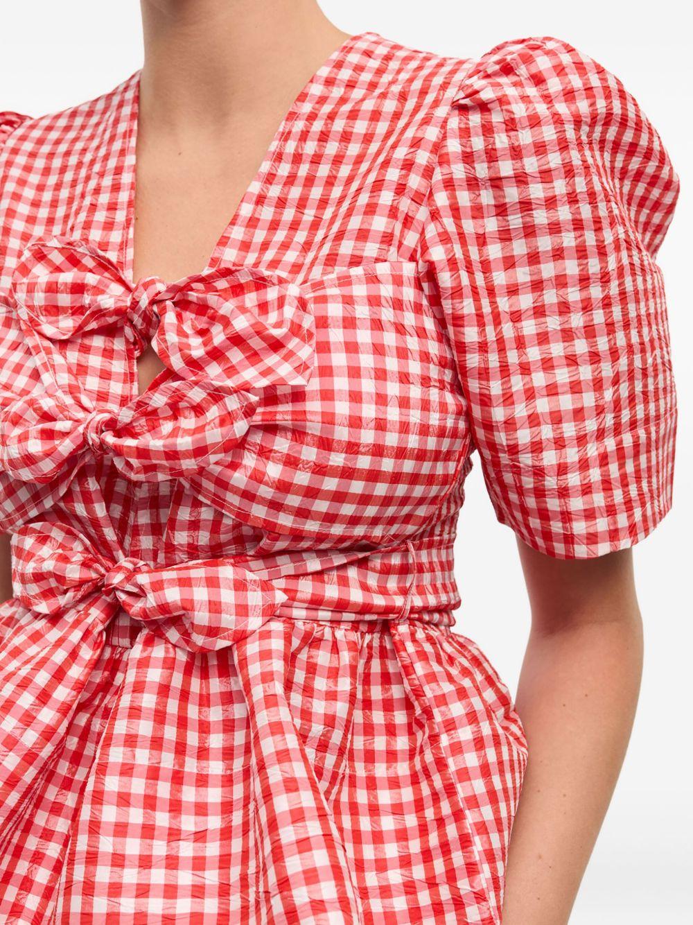 self-tie blouse Product Image