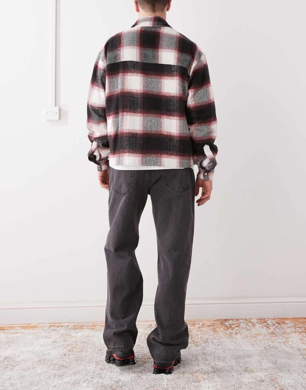 Guess Originals baggy jeans in washed black denim Product Image