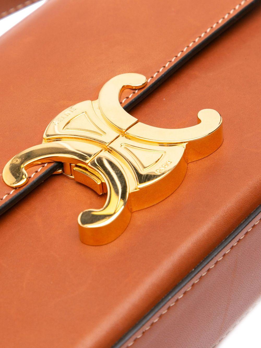 2021 Leather Triomphe Claude shoulder bag Product Image
