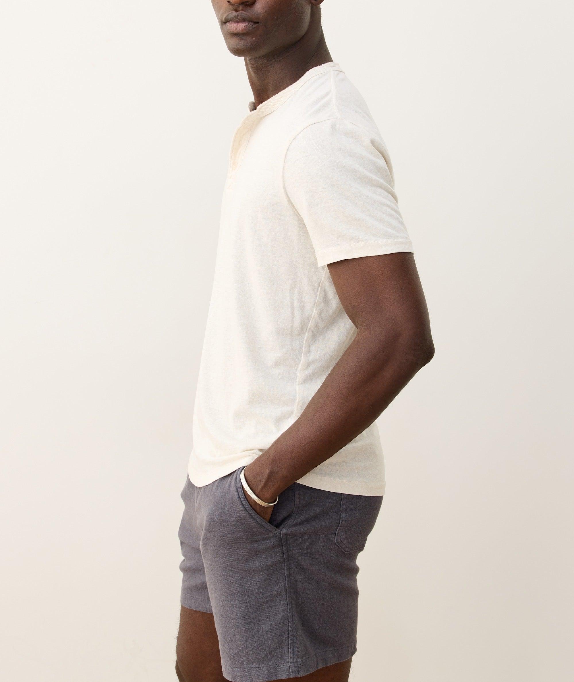 Relaxed Hemp Cotton Henley Product Image