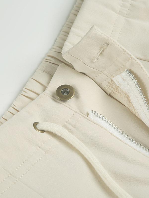 American Street Style Casual Wide Leg Pants Product Image