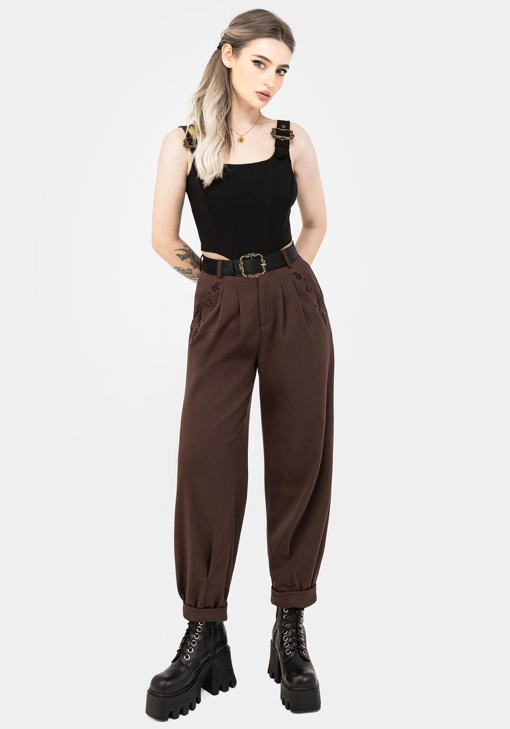 Dianne Embroidered Balloon Trousers Product Image