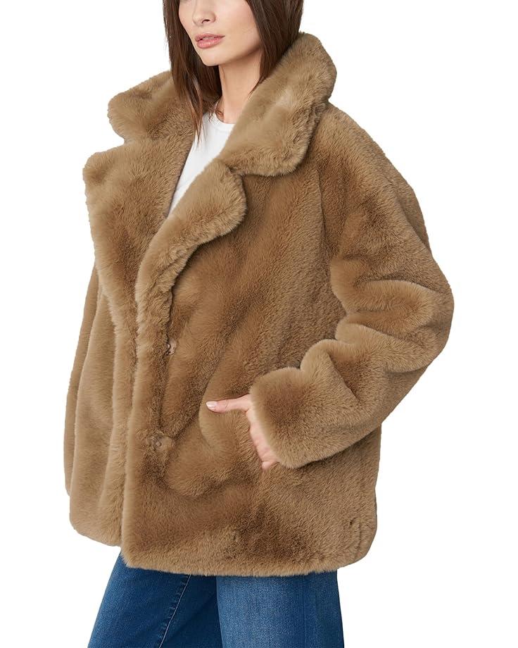 Faux Fur Cropped Jacket Product Image