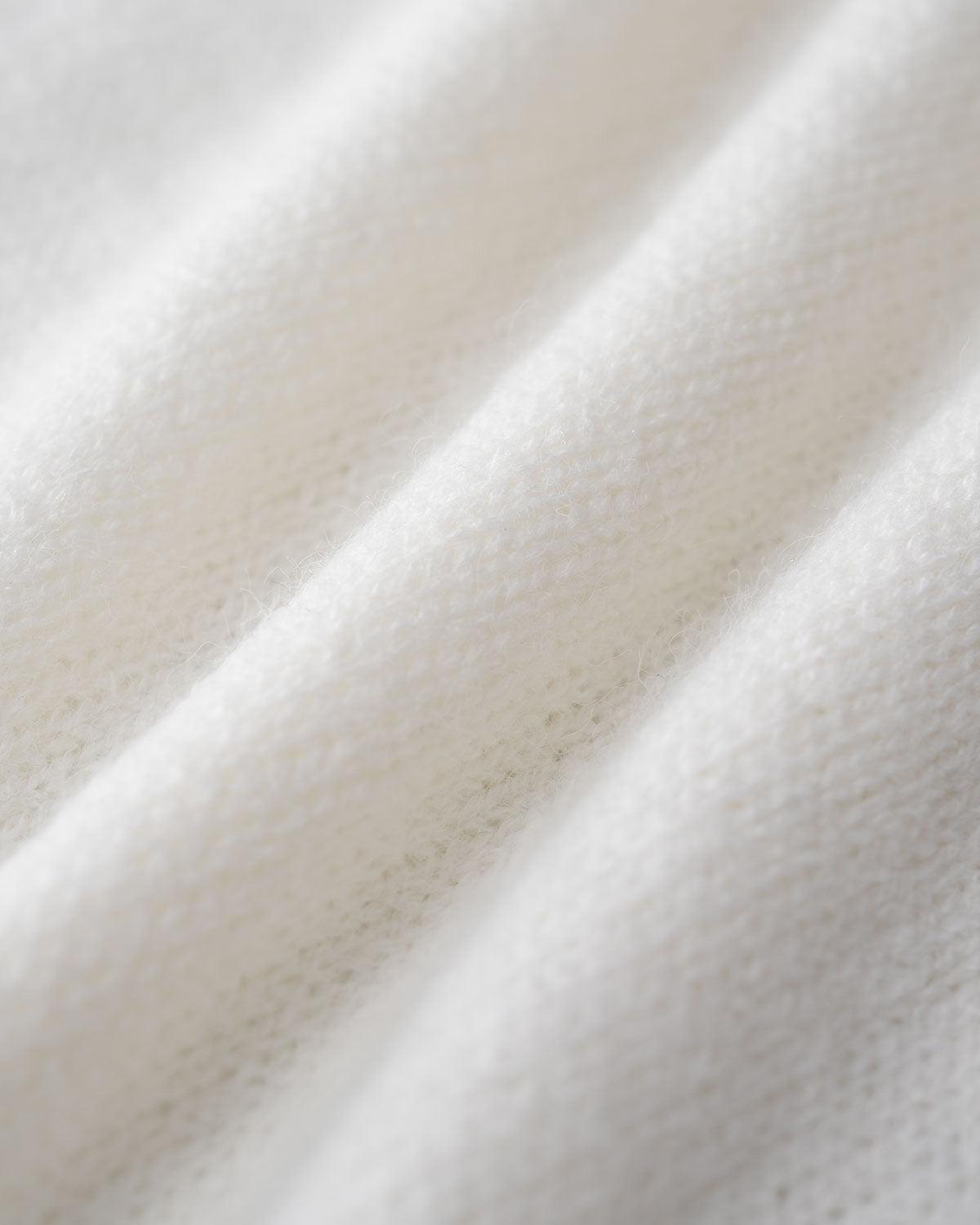 White Contrast Round Neck Tee Product Image