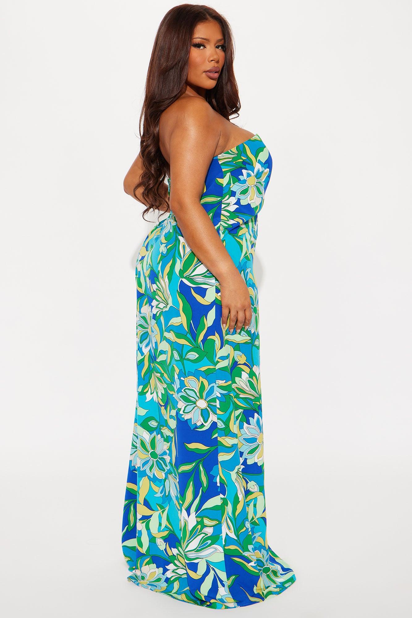 Misty Jumpsuit - Blue/combo Product Image