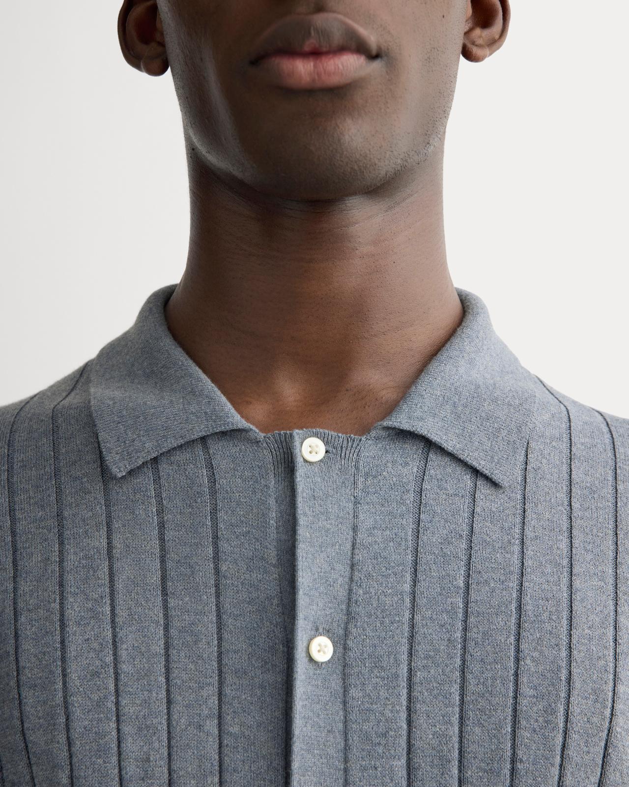 The No-Sweat Button-Down Polo Product Image