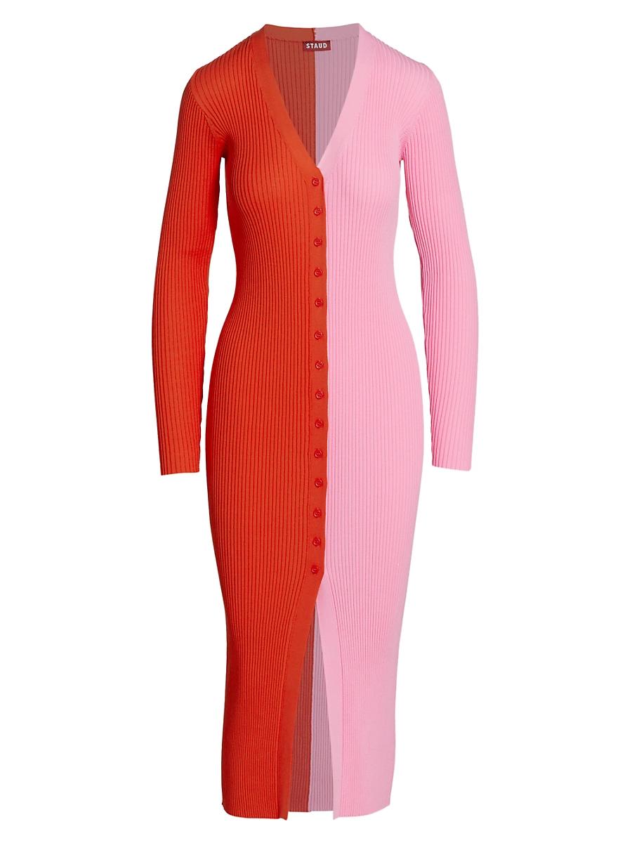 Womens Shoko Colorblocked Midi-Dress Product Image