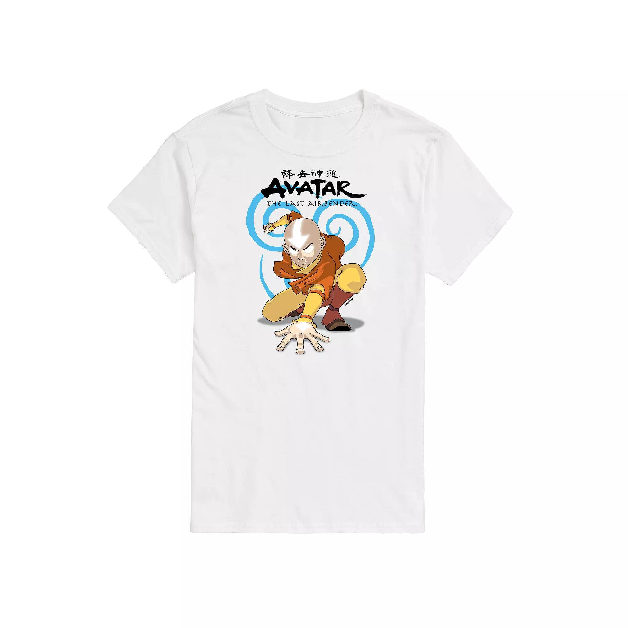 Big & Tall Avatar The Last Airbender AANG Graphic Tee, Men's,  Product Image