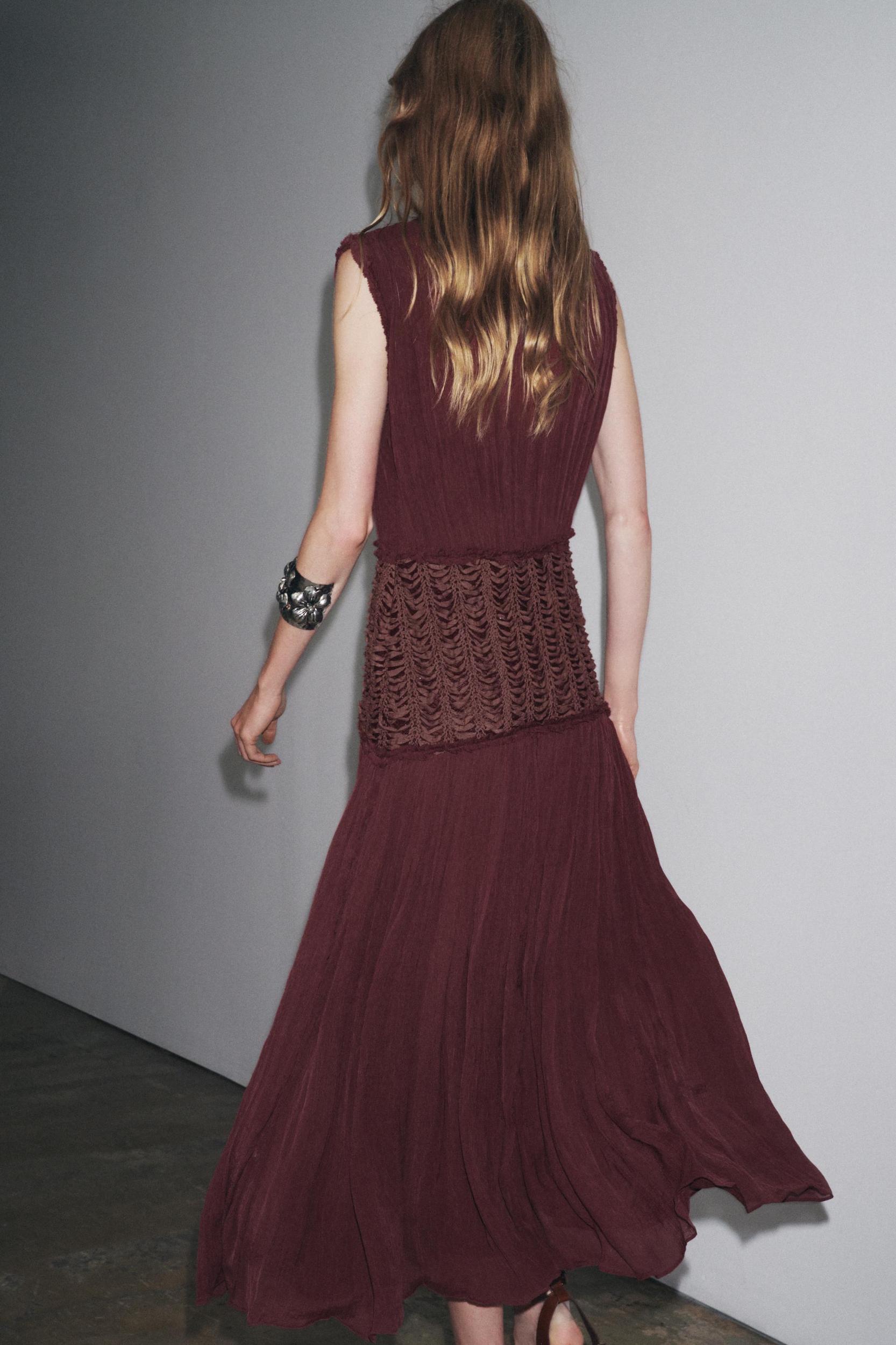 ZW COLLECTION EMBROIDERED WAIST DRESS Product Image