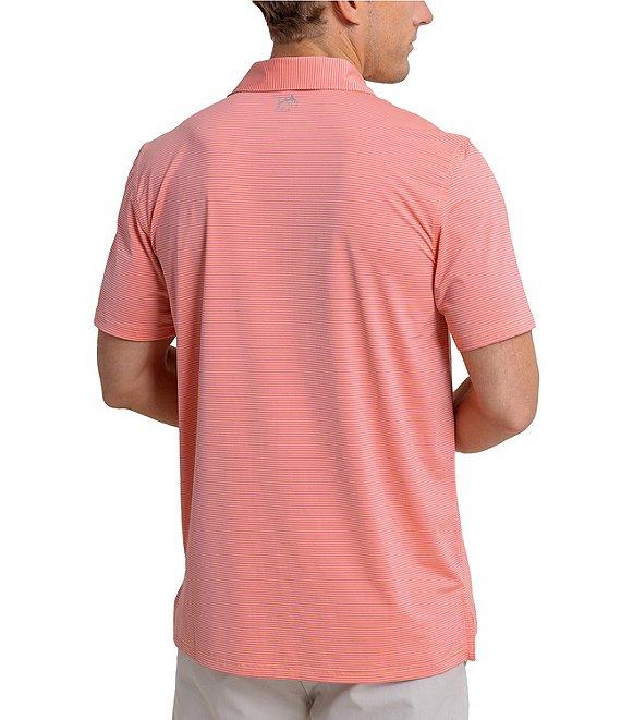 Southern Tide Performance Stretch Brrr°-eeze Meadowbrook Stripe Short Sleeve Polo Shirt Product Image