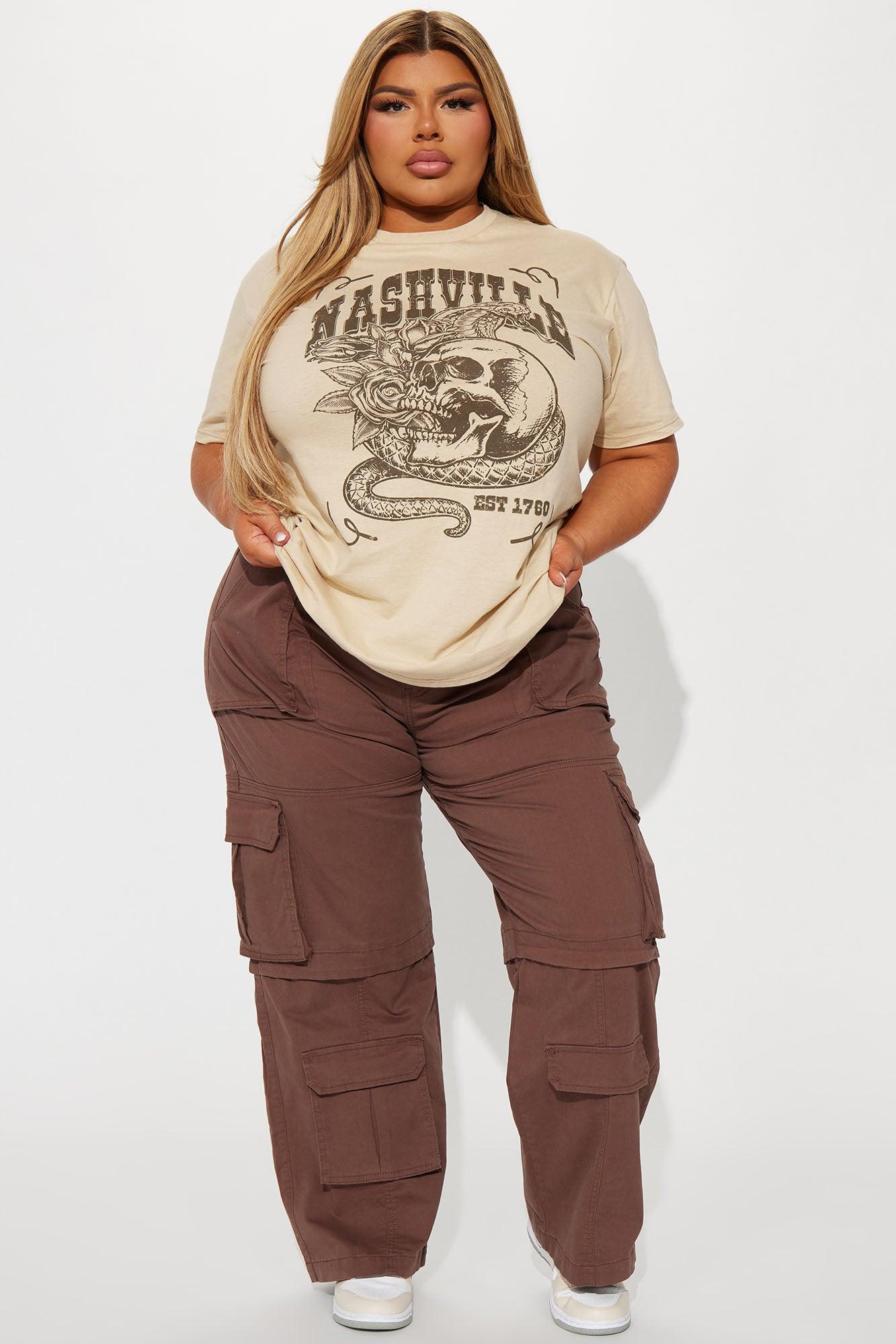 Nashville Graphic Tee - Sand Product Image