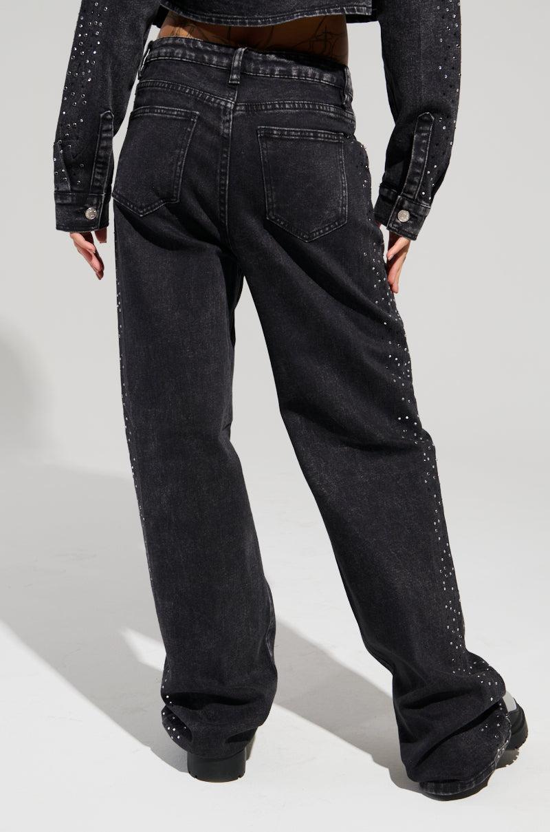 EMMIE EMBELLISHED DENIM JACKET Product Image