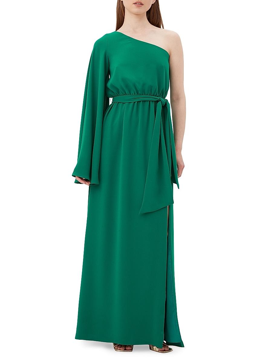 Womens Amida Satin One-Shoulder Maxi Dress Product Image
